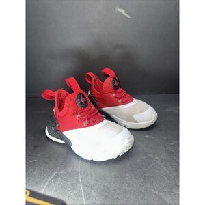 Nike Huarache Soft‎ Motion Baby Toddler White Red Shoes Size US 5C
